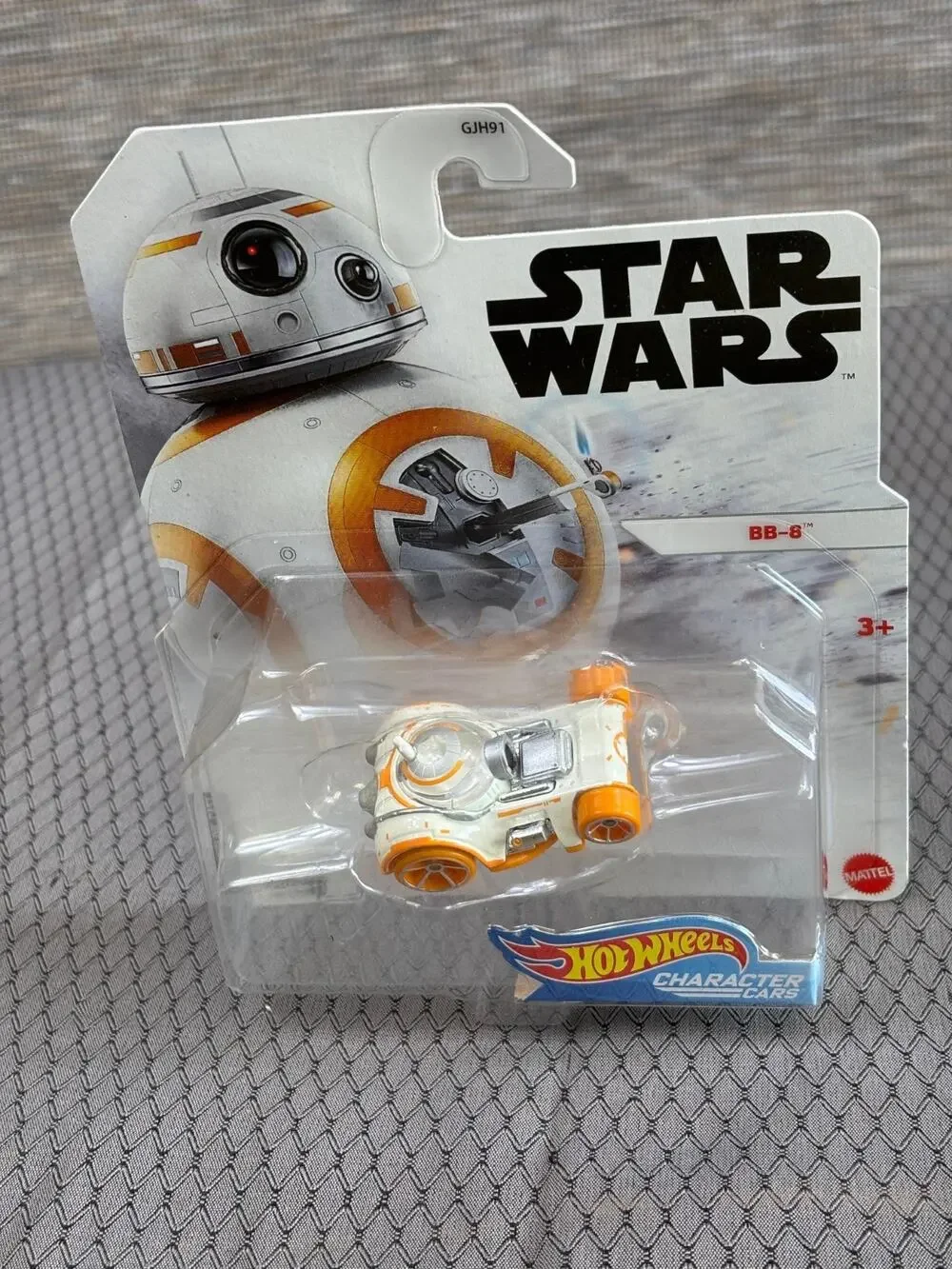 Hot Wheels Disney Star Wars BB-8 Car 1:64 Scale Vehicle GJH91 NEW